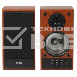 Колонки Sven SPS-702 2.0 коричневый/орех 40Вт