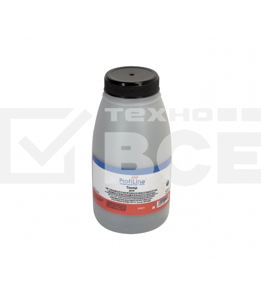 Тонер PL-CB540/CE310/CE320/CE250/CE260/CE740/CB400/CC530/CE400/CE410/CF210/CF350 для HP CLJ CP 1215/1515/1025/1525/3525/4025/5225/4005/2025/M551/351/251/176/Canon LBP5050 Black 55 гр (H101) ProfiLine Фасовка РФ (химический)