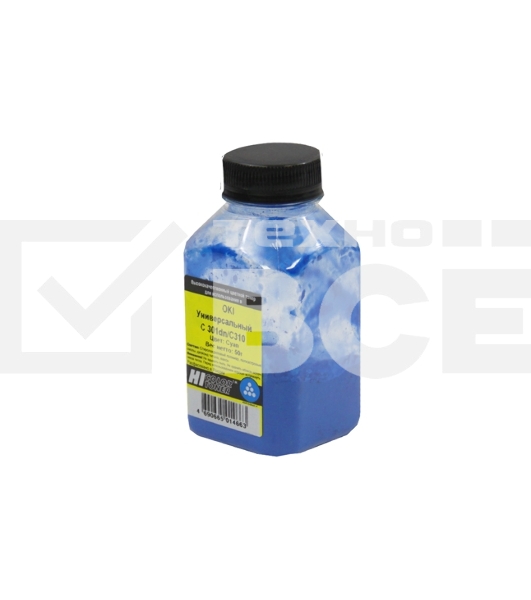 Тонер OKI Универсальный С 301dn/C310 (Hi-Color) C, 50 г, банка