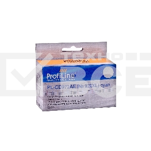 Картридж струйный PL-CD972AE №920XL для принтеров HP officejet 6000/6500/7000 Cyan водн ProfiLine
