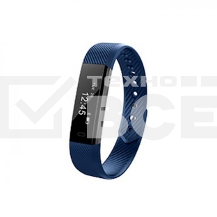 Смарт-браслет Lime 115 Blue Шагомер, Подсчет калорий, Часы, Будильник, Синий ремешок