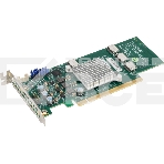 Плата коммуникационная SuperMicro Quad port OCuLink retimer NVMe SSD add-on card for PCIe3 x16 slot, фото 1