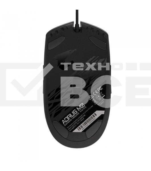 Мышь проводная Gigabyte AORUS M2, USB MICE, IR, BK GM-AORUS M2