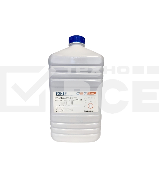 Тонер Cet CE38-C CET111069467 голубой с носителем бутылка 467гр. для принтера KONICA MINOLTA Bizhub C227/287