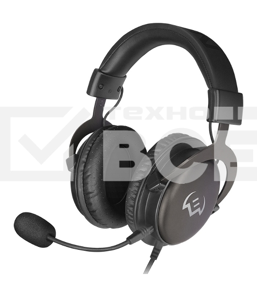 Игровые наушники SVEN AP-G999MV с микрофоном серый (50 мм, мини-джек (стерео) O 3,5 мм (4 pin))