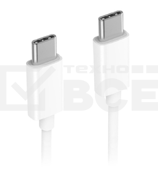 Кабель Buro PD15W USB Type-C (m) USB Type-C (m) 1м белый