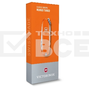 Нож перочинный Victorinox Classic Mango Tango (0.6223.83G) 58мм 7 функций карт.коробка