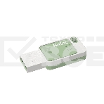 Флешка USB Netac UA31 (NT03UA31N-128G-32GN), 128Gb, USB 3.2, R/W 110/45, зеленый/белый, фото4