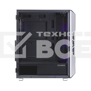Компьютерный корпус MidiTower Zalman I3 NEO white (ATX, front mesh, USB2.0 x1, USB3.0x2, 4x120mm RGB fan, без БП) (I3 NEO White)