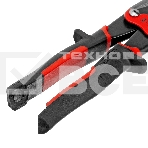 Ножницы по металлу Gross 78331 270 мм прямой и левый проходной резсталь-СrMo двухкомп. рук-ки, фото3