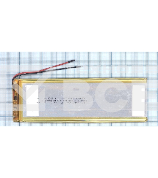 Аккумулятор Li-Pol (батарея) 4*45*143мм 2pin 3.7V/3000mAh