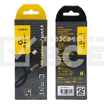 Кабель-переходник USB Cablexpert CCAB-AP35M-1M-B, Lightning/Jack3.5, Mobile, 1м, черн, коробка, фото 1