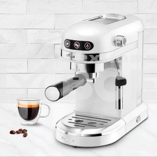 Кофеварка рожковая Ufesa PALERMO WHITE белый, исп. кофе - молотый, 1.5 л, 1350 Вт, 20 Бар.