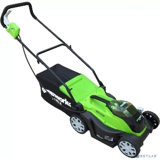 Газонокосилка аккумуляторная GreenWorks G40LM35K4, 40 В, 4 Ач
