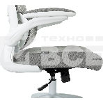 Кресло руководителя Бюрократ Sigma WH 1 серый, сетка/ткань, крестов. пластик, пластик белый, фото9