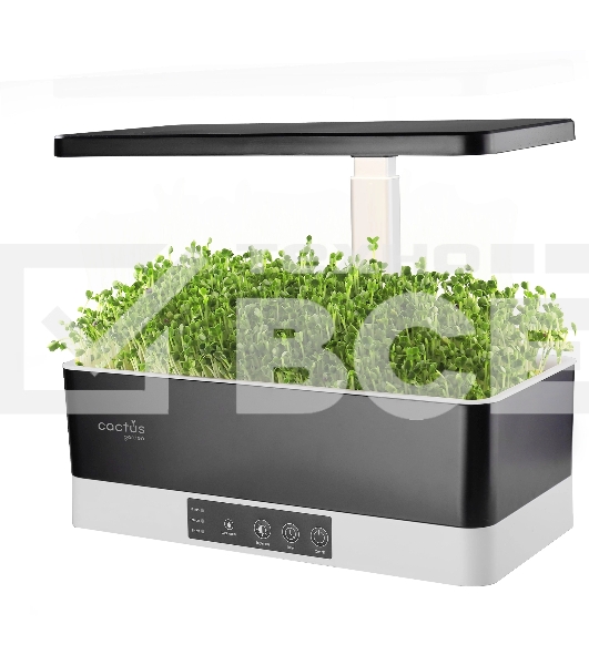 Гидропонная установка Cactus Garden 3.0л 24Вт черный (CS-LEDPOT-11)