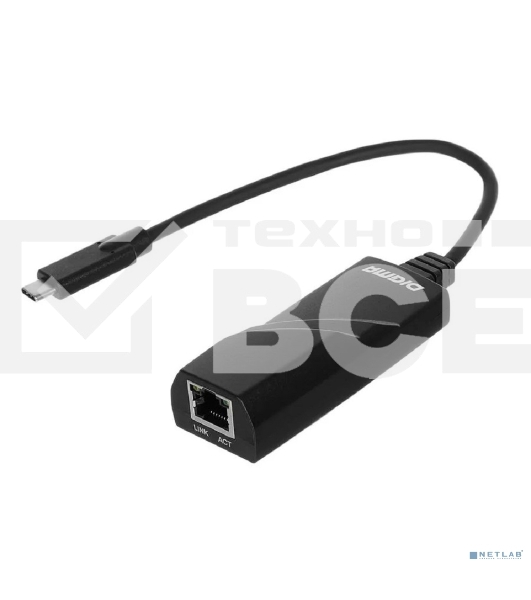 Сетевой адаптер Ethernet Digma D-USBC-LAN1000