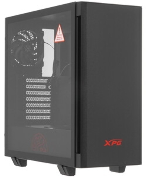 Компьютерный корпус XPG INVADER X черный (INVADERXMTWOF-BKCWW) Mid-Tower, Micro-ATX, Mini-ITX, Standard-ATX, USB 3.2 Gen2 Type-A, USB 3.2 Gen2 Type-C