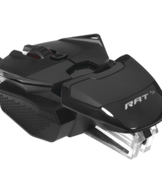 Мышь проводная игровая Mad Catz R.A.T. 1+ (ADNS3050, USB, 3 кнопки, 2000 dpi) черная