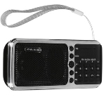 Радиоприемник портативный Сигнал РП-226BT черный/серебристый USB microSD, фото8