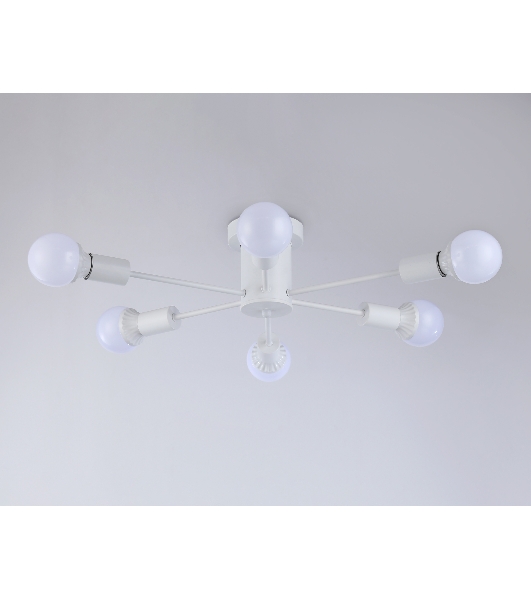 Светильник Ambrella light TR80401/6 WH белый E27/6 max 60W D780*150