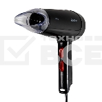 Фен Blackton Bt HD1002C Black Мощность 1000 Вт, Напряжение 220 В, 50 Гц, Регулировка воздушного потока 2, Регулировка температуры 2, Петля для подвешивания, Концентратор., фото3