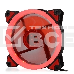 Вентилятор для корпуса Crown CMCF-12025S-1230 черный/красный, 120 мм, 1650 об/мин, 23 дБ, 3 pin, фото4