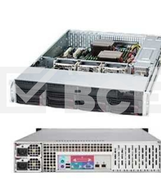Корпус SuperMicro CSE-825TQC-R802LPB 2U SC825TQC  8 x 3.5