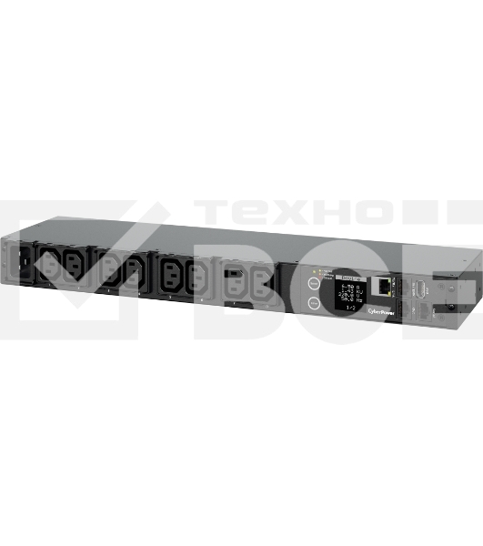 Блок распределения питания CyberPower PDU PDU41005  (PDU20SWHVIEC8FNET) 1U type, 16Amp, plug IEC 320 C20, (8) IEC 320 C13