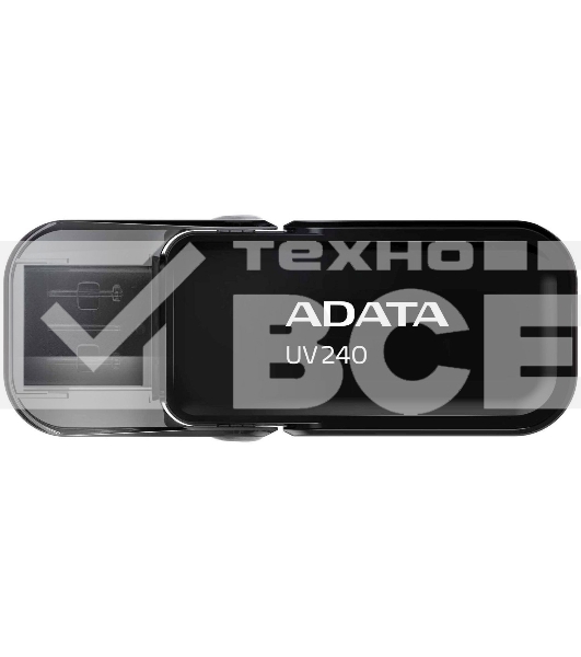 Флеш диск 32GB ADATA UV240, USB 2.0, Черный