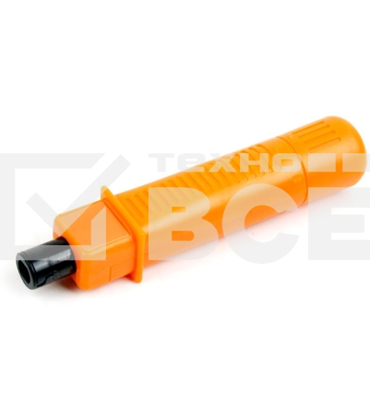 Монтажный инcтрумент Hyperline HT-3140 (HT-314B) Инструмент для заделки витой пары (камера хранения, регулировка ударного эффекта, нож в комплект не входит)