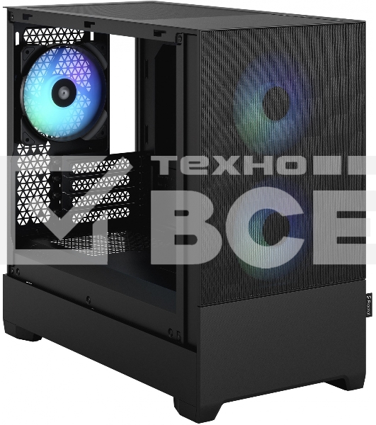Компьютерный корпус Fractal Design Pop Mini Air RGb черный TG Clear Tint FD-C-POR1M-06