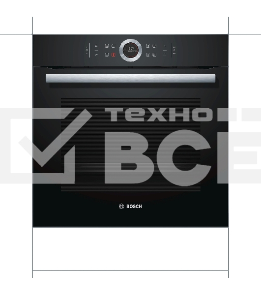Духовой шкаф Bosch HBG675BB1, встраиваемый