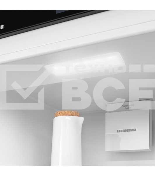 Холодильник Liebherr Pure CNsff 5203 серебристый двухкамерный 241/100л морозилка снизу