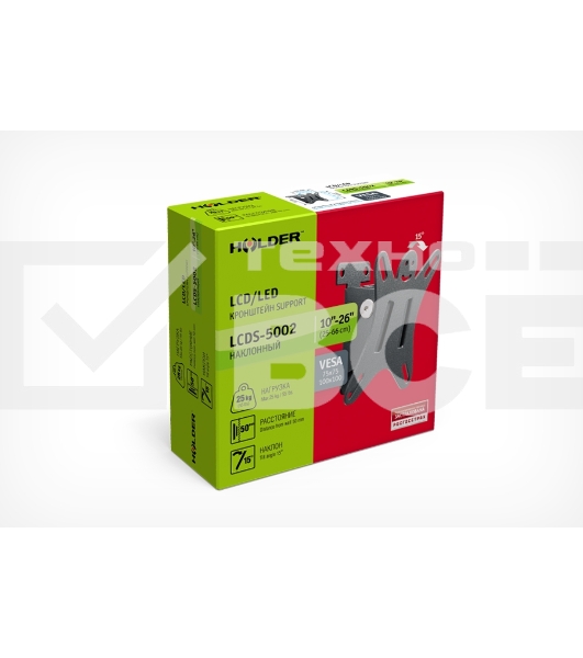 Кронштейн для телевизора Holder LCDS-5002 металлик 10