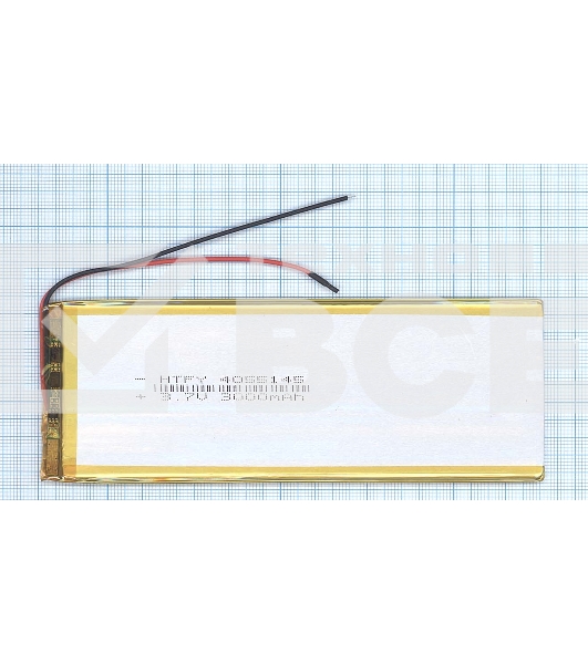 Аккумулятор Li-Pol (батарея) 4*55*145мм 2pin 3.7V/3000mAh