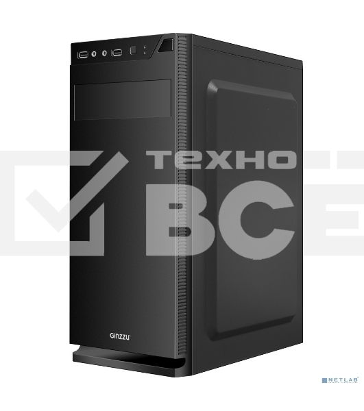 Компьютерный корпус Ginzzu A250  Window  w/o PSU