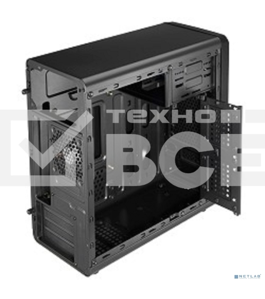 Компьютерный корпус Aerocool / Formula Qs-180 черный без БП mATX 1x80mm 2xUSB2.0 1xUSB3.0 audio