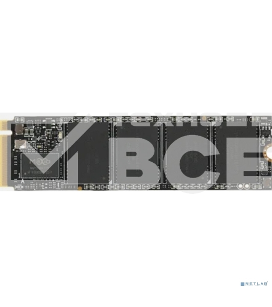 Накопитель SSD Hikvision E3000, 512Gb, PCIe 3.0 x4, M.2 2280, NVMe, R/W 3500/1800