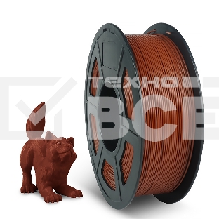 Филамент NVPRINT PETG  Chocolate для 3D печати диаметр 1.75мм  длина 330 метров  масса 1 кг
