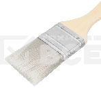 Кисть плоская для лаков 'Евро' 1.5', искусственная щетина, деревянная рукоятка MTX 83086, фото3