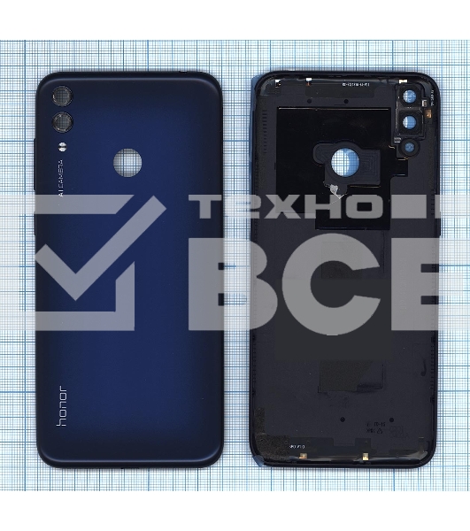 Задняя крышка для Huawei Honor 8С  синяя