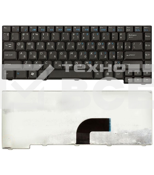 Клавиатура для ноутбука Benq Joybook U121W черная