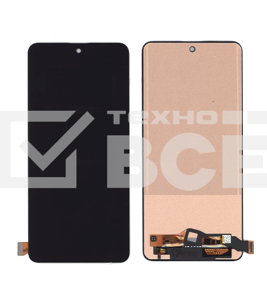 Дисплей для Xiaomi Redmi K60, Redmi K60 Pro в сборе с тачскрином (original) черный