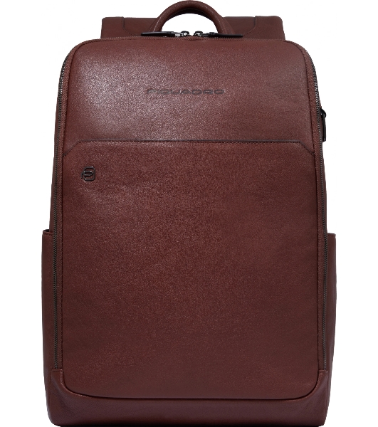 Рюкзак мужской Piquadro Black Square CA6501B3/CU, кожа, табачный