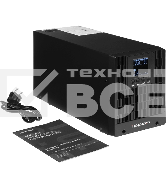Источник бесперебойного питания Ippon Innova TBE 2000 1800Вт 2000ВА черный