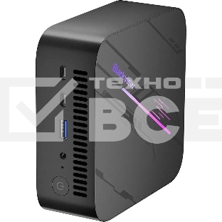 Мини ПК Blackview MP100 (AMD Ryzen 5825U) 16+1Tb, WIFI a/b/g/n/ac, Bluetooth 4.2, Win11 Pro, USB3.2, HDMI 1.4b Type A *2, RJ45*1, 5.5/2.1mm DC Jack *1, 3.5mm Phone Jack*1, Colour: Black