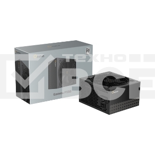 Блок питания 550W Ocypus Gamma P550 BK (ATX, 80+, APFC, 20+4 pin, 120mm fan, PCI-E 6+2Px2, 6xSATA) (Gamma-P550-W1HDBK024X-EU)