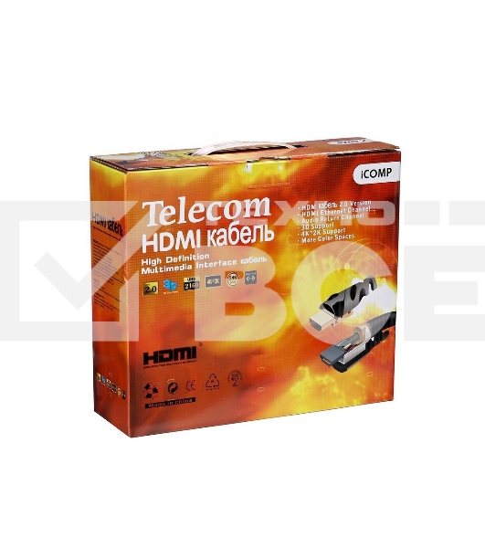 Кабель HDMI-HDMI 15M V2 TCG200F-15M TELECOM