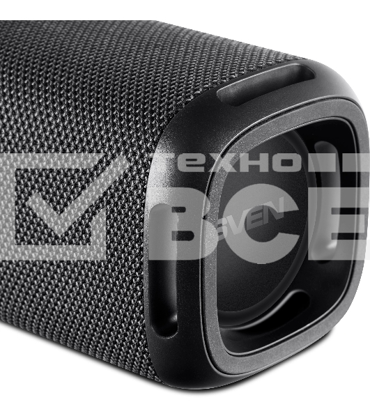 Колонка портативная Sven АС PS-155 черный 10W 1.0 BT/3.5Jack 1800mAh (SV-022334)